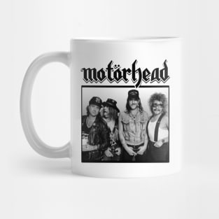 Motorhead White Black Mug